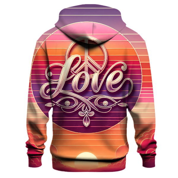 Peace and Love Horizon Hoodie