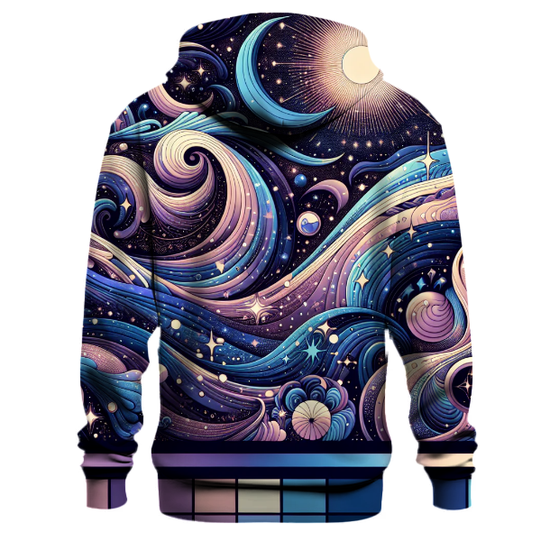 Cosmic Wave Vibes Hoodie