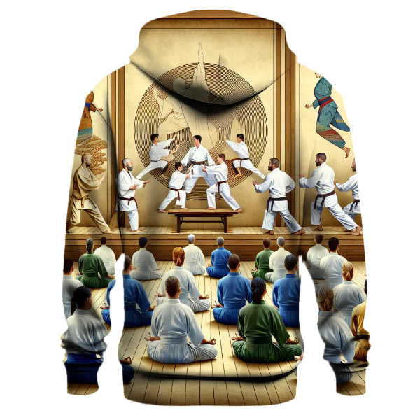 Focused Martial Arts Discipline Hoodie