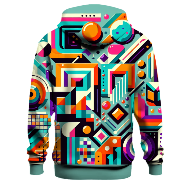 Funky Geometric Expressions Hoodie