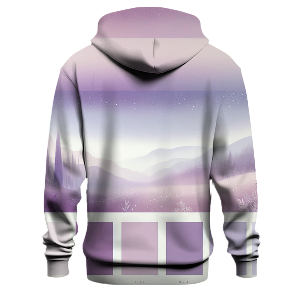 Lavender Field Cascade Hoodie