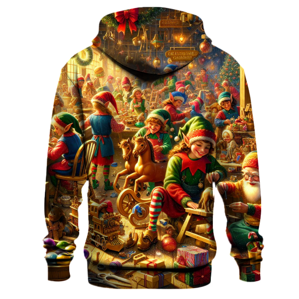 Elf and Toy Workshop Adventure Hoodie