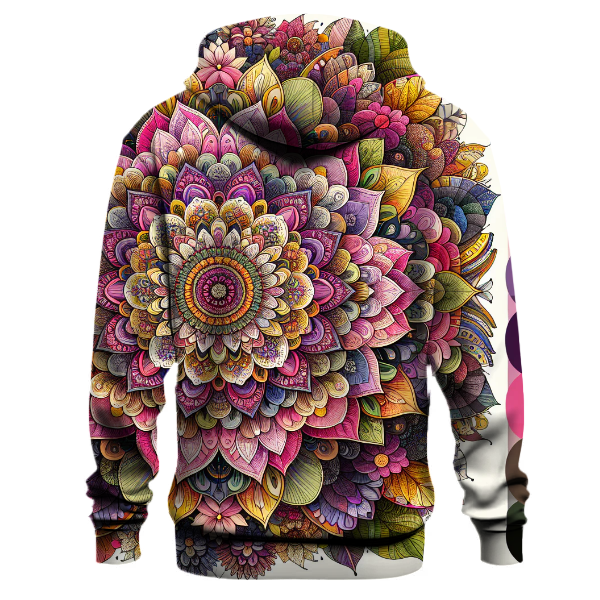 Radiant Flower Mandalas Hoodie