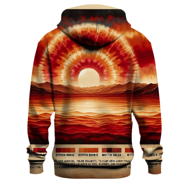 Desert Sunset Echo Hoodie