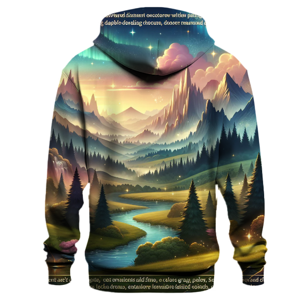 Charming Fantasy Landscape Hoodie