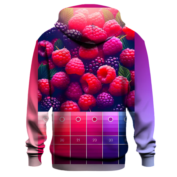 Bold Berry Gradient Hoodie