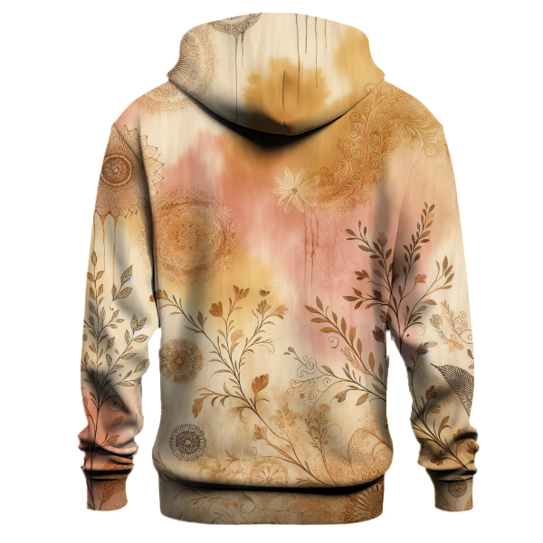 Golden Twilight Tie-dye Hoodie
