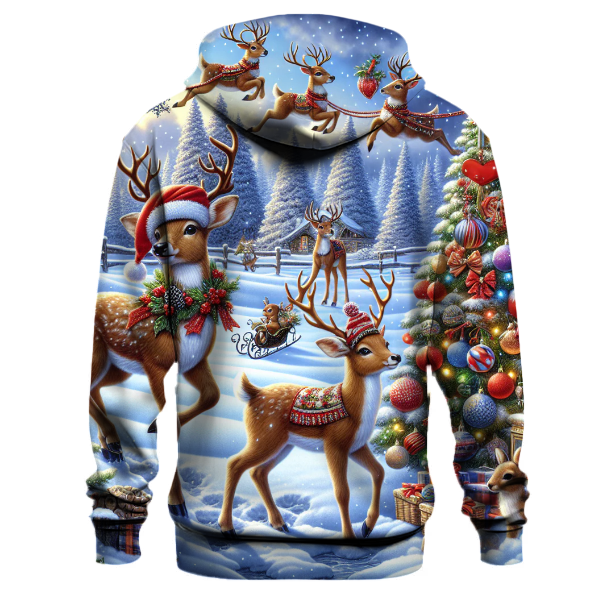 Nutty Reindeer Adventures Hoodie