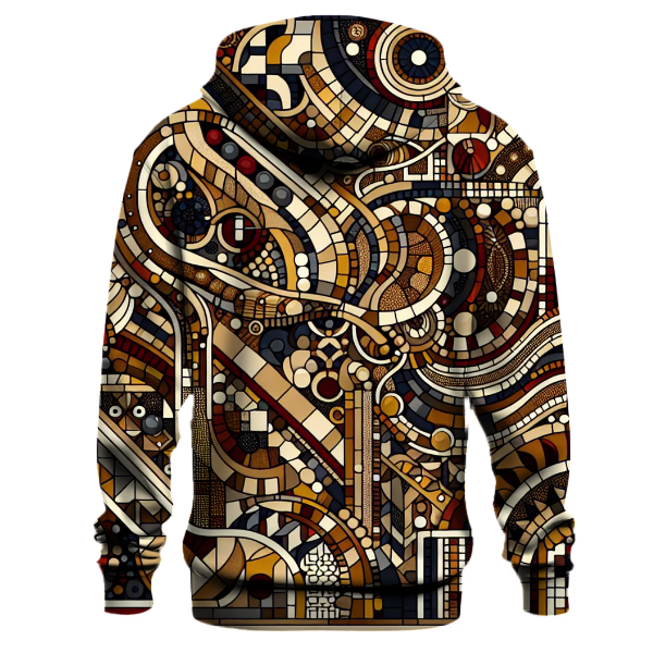 Vintage Patchwork Mosaic Hoodie