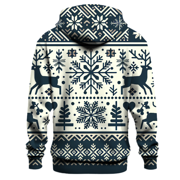 Nordic Christmas Sweater Hoodie
