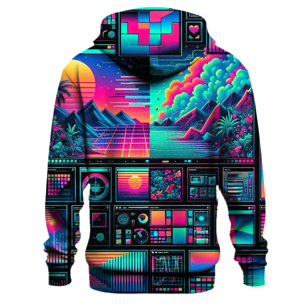 Glitch Art Revolution Hoodie