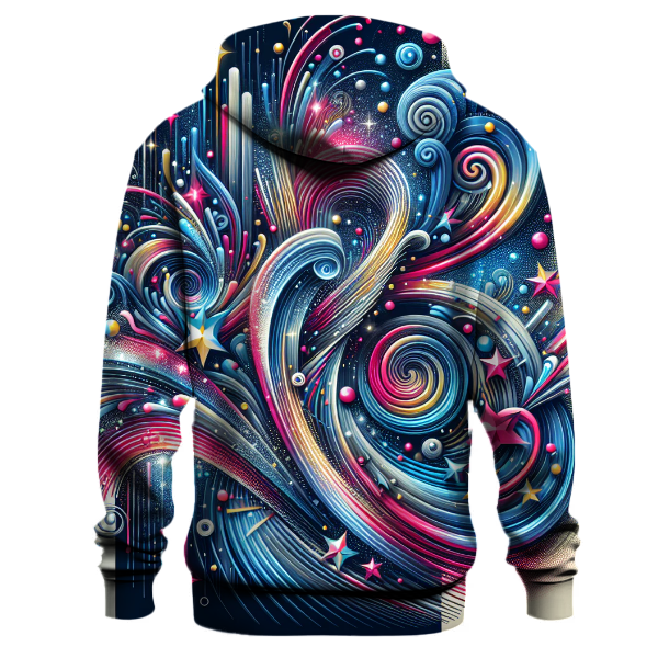 Vibrant Electric Burst Hoodie