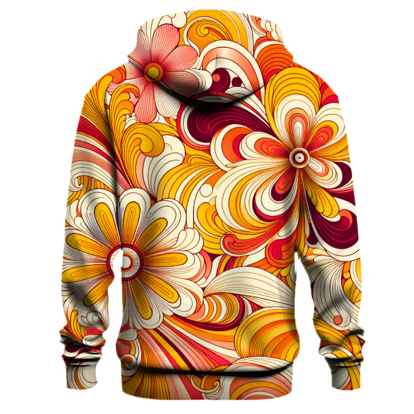 Floral Retro Bliss Hoodie
