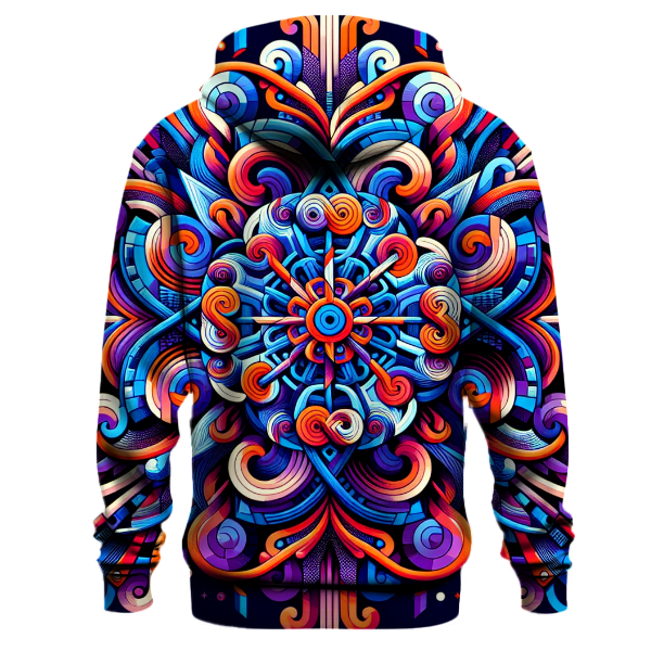 Kaleidoscope Burst Hoodie