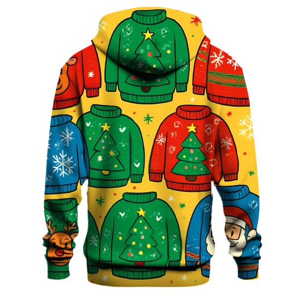 Festive Holiday Sweaters Hoodie