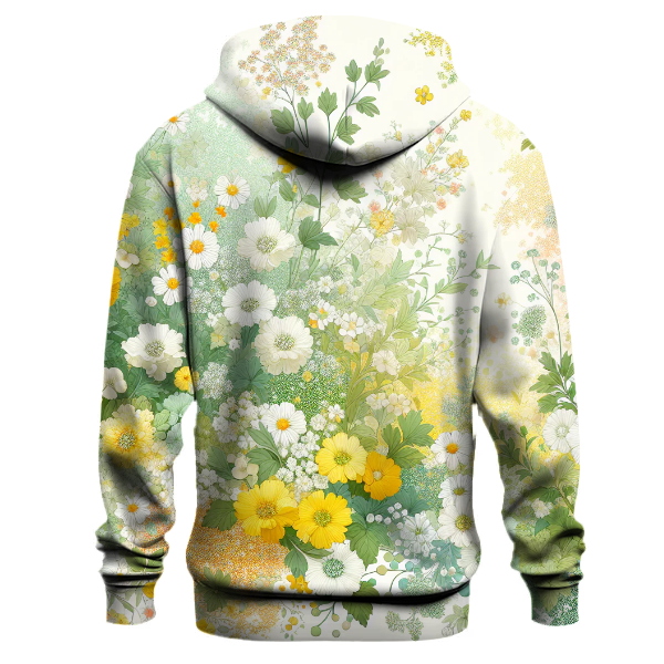 Daisy Meadow Tie-dye Design Hoodie