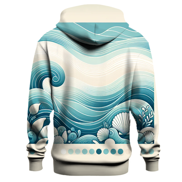 Glistening Wave Gradient Hoodie