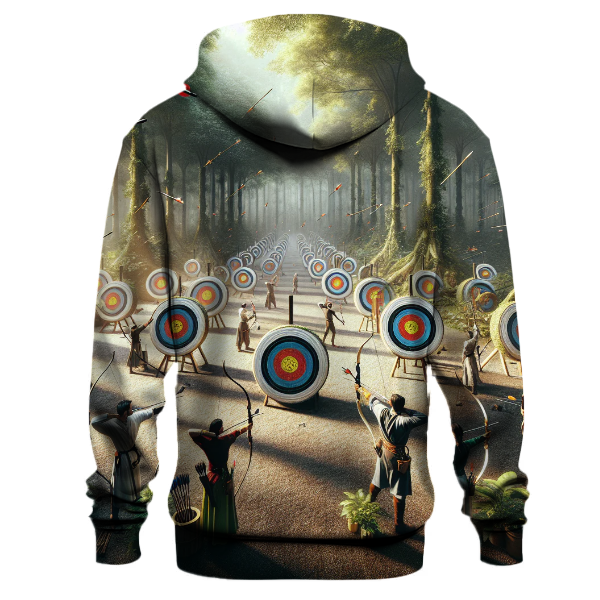 Archery Target Precision Hoodie