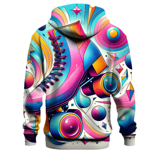 Funky 70s Roller Skate Hoodie