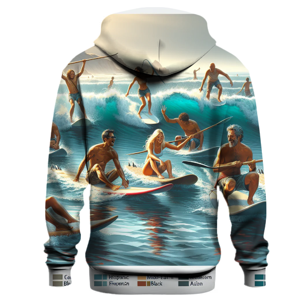 Surfing - Ocean Breeze Hoodie