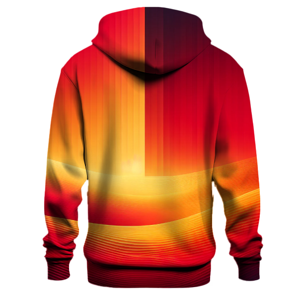 Fiery Sunset Skies Hoodie