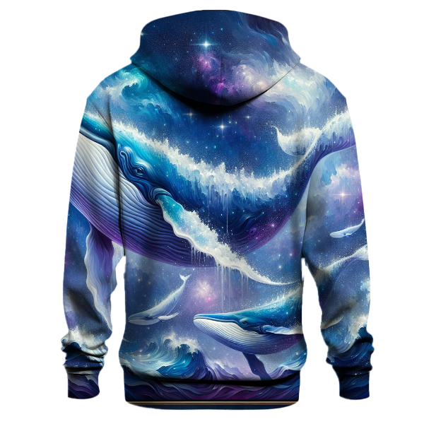 Celestial Whale Journey Hoodie