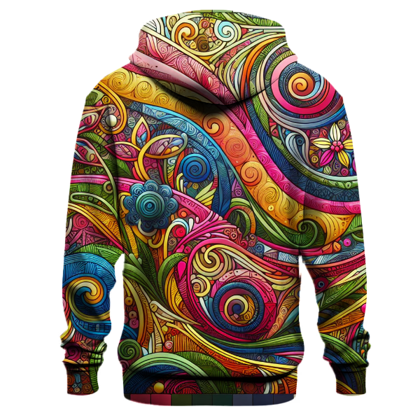 Flower Power Delight Hoodie
