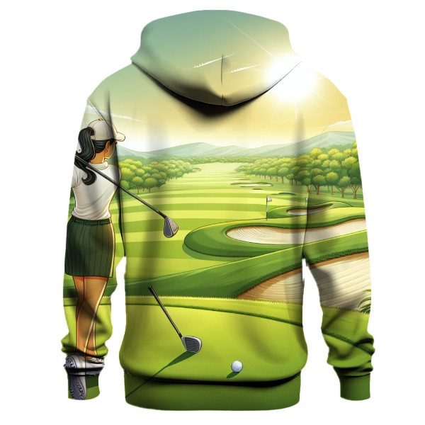 Golf - Green Course Elegance Hoodie