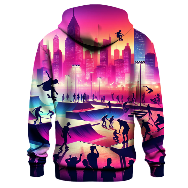 Skateboard Skyline Hoodie