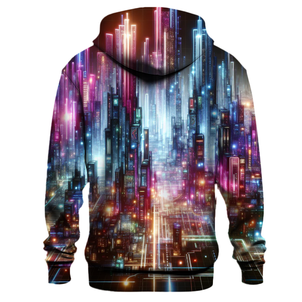 Cyberpunk Neon Future Hoodie