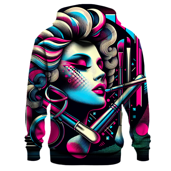 Glamorous 80s Makeup Palette Hoodie