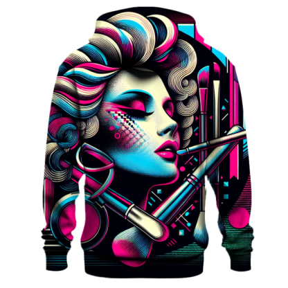 Glamorous 80s Makeup Palette Hoodie