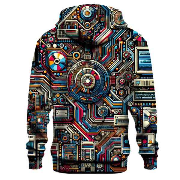 Retro Tech Fantasy Hoodie