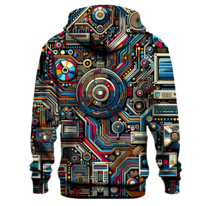 Retro Tech Fantasy Hoodie