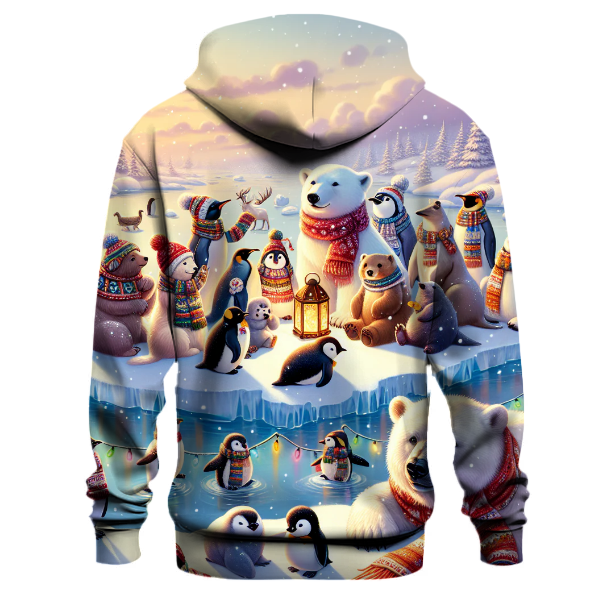 Arctic Animal Gathering Hoodie