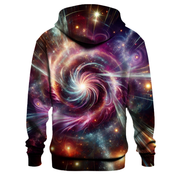 Galactic Neon Burst Hoodie