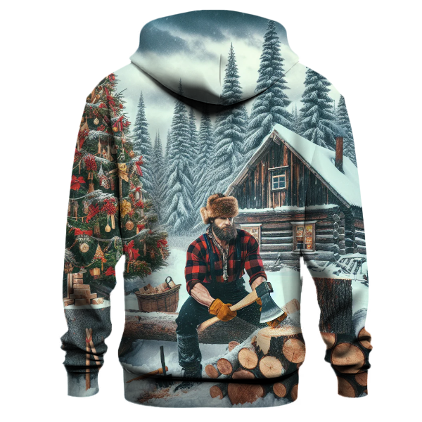 Festive Lumberjack Hoodie