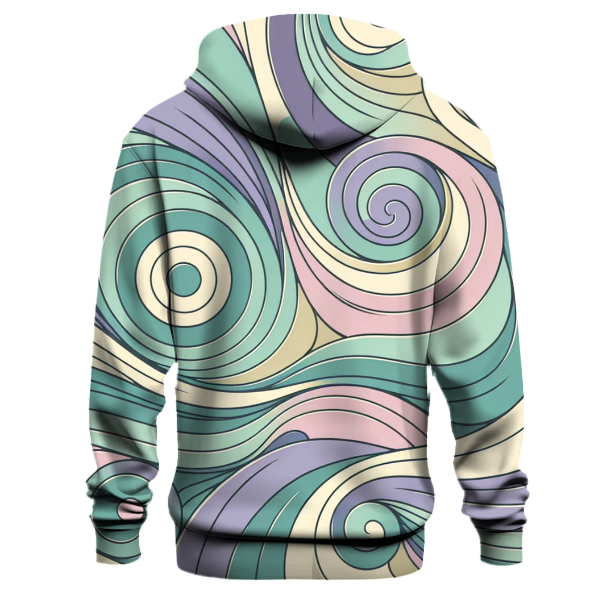Peaceful Groovy Spiral Hoodie