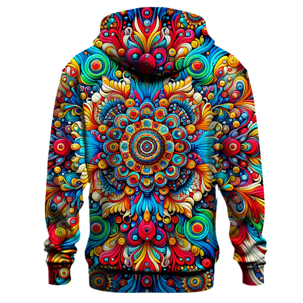 Rainbow Dreams Splash Hoodie