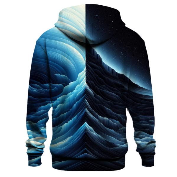Celestial Tide Gradient Hoodie