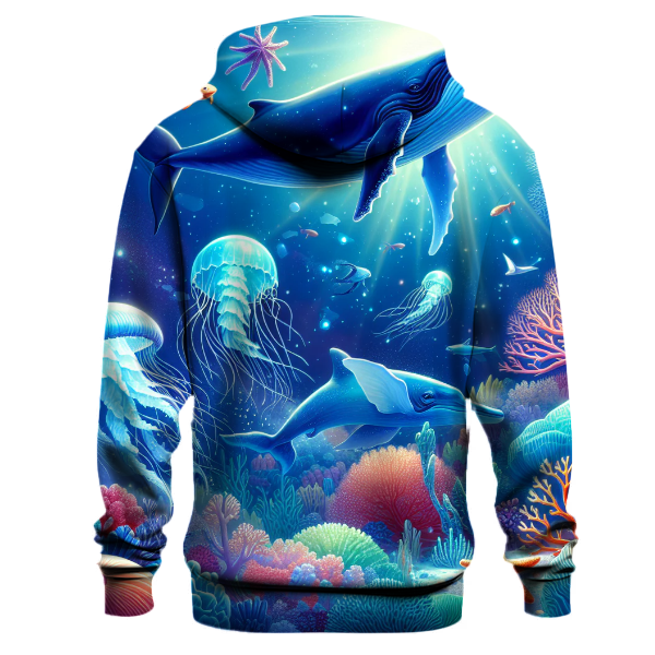 Mystical Ocean Creatures Hoodie
