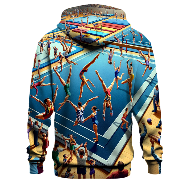 Gymnastics Grace and Power Hoodie