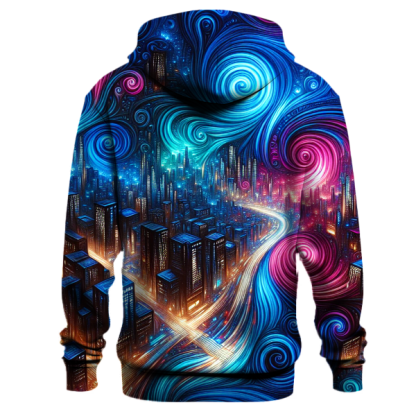 Bold Night Lights Hoodie