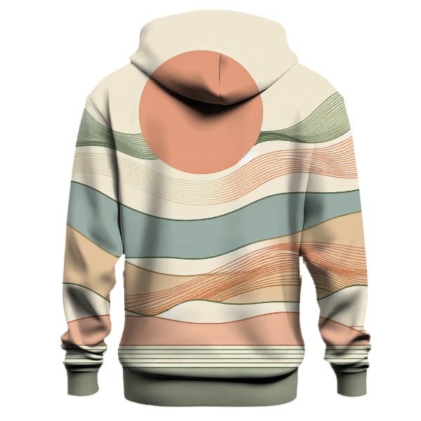 Peaceful Harmony Lines Hoodie