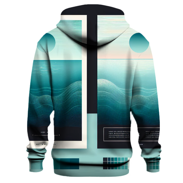 Ocean Wave Reflections Hoodie