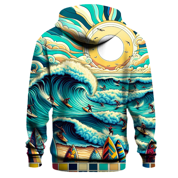 Beach Surfing Spirit Hoodie