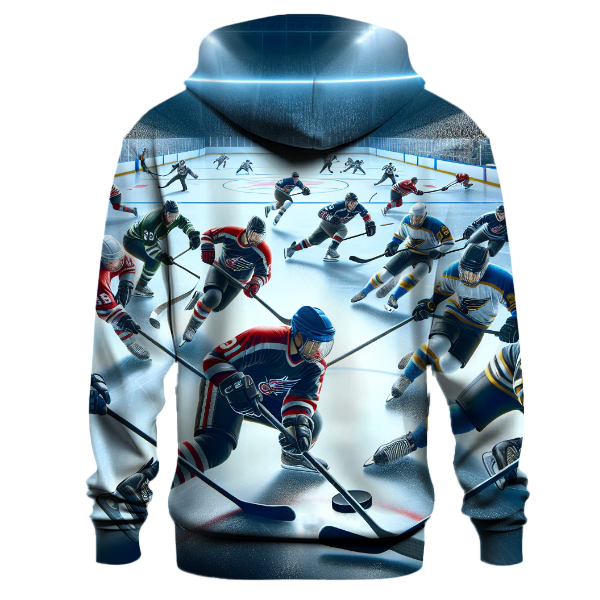 Ice Hockey - Puck Battle Hoodie