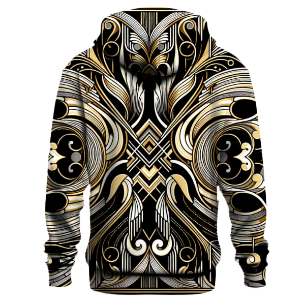 Retro Art Deco Patterns Hoodie