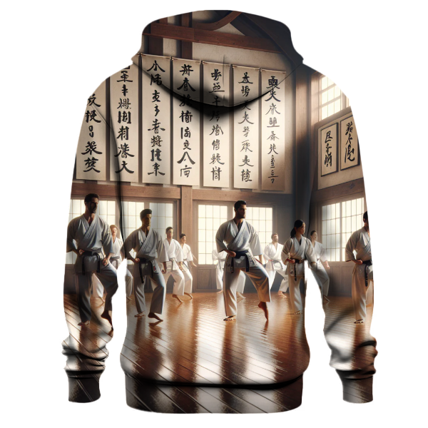 Karate Kata Focus Hoodie
