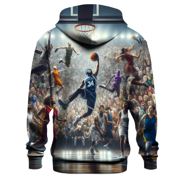 Basketball Slam Dunk Spirit Hoodie